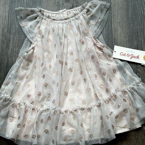 Cat & Jack Floral Ruffle dress with bloomers